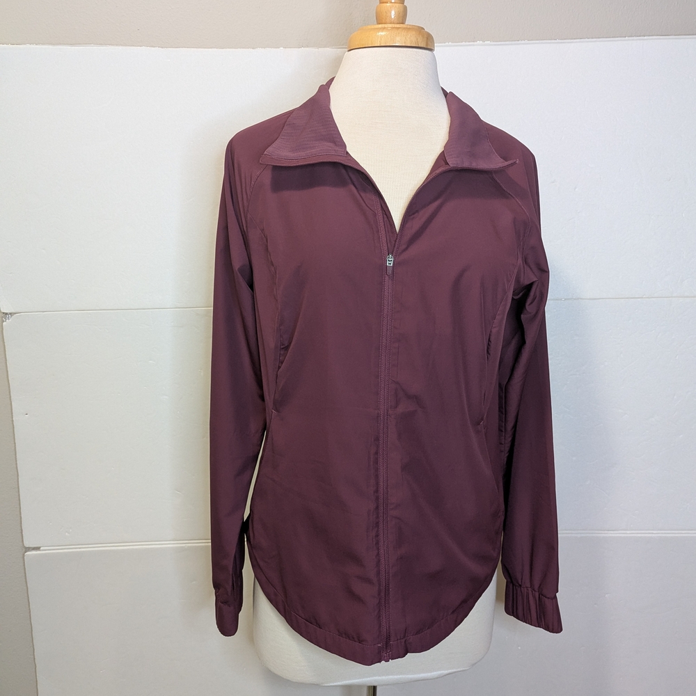 Women's Utility Jacket in Plum